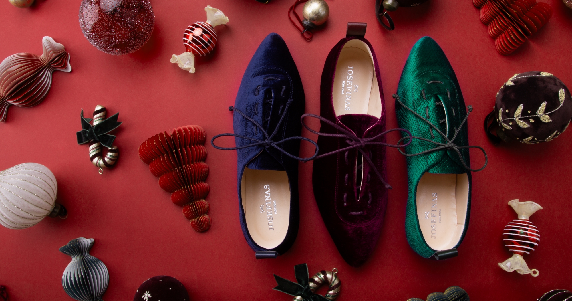 Josefinas Christmas Velvet Collection