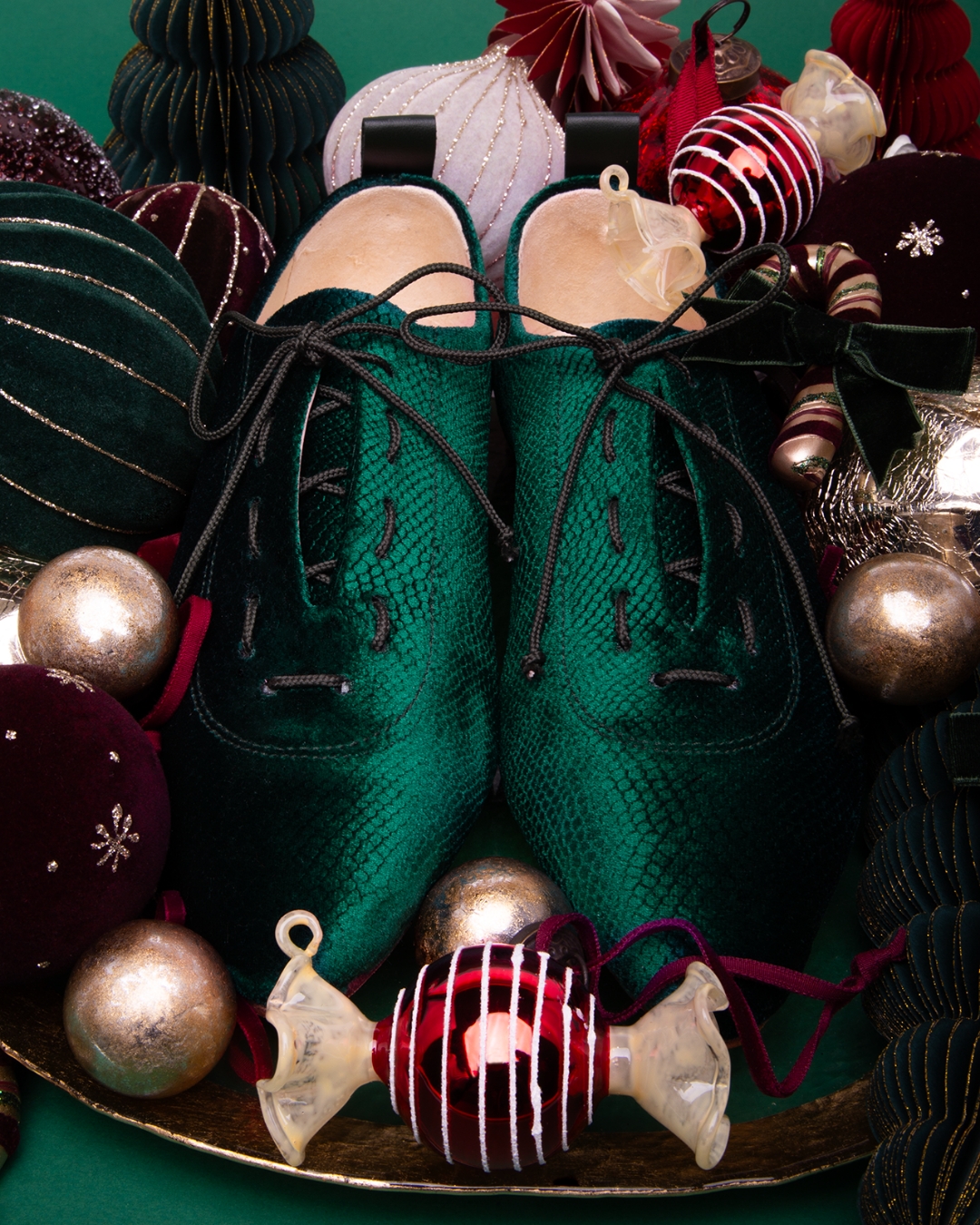 Christmas Velvet Evergreen