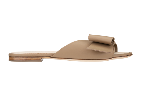 Marie Antoinette Slide Beige