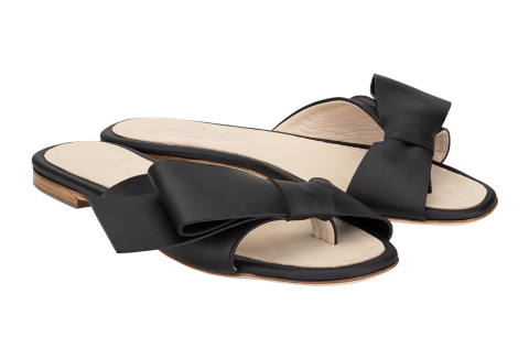 Marie Antoinette Slide Black