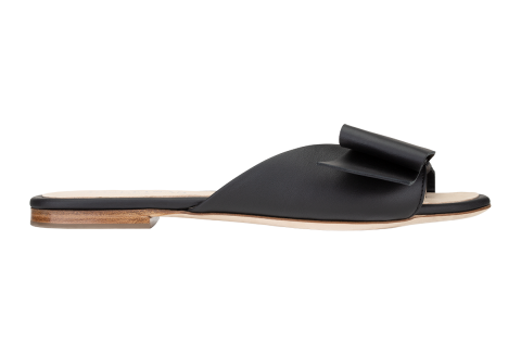 Marie Antoinette Slide Black