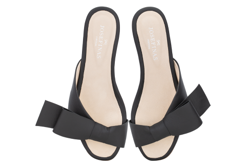 Marie Antoinette Slide Black