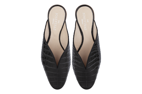 Josefinas Cleopatra CrocBlack