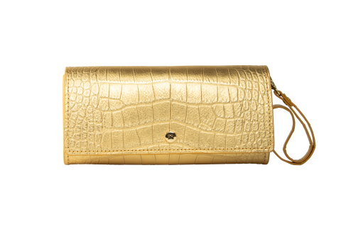 The Long Wallet CrocGold