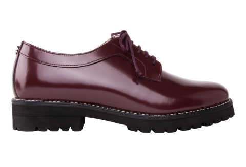 Josefinas Shibuya Lace-Up Burgundy