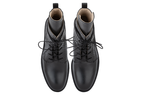 Josefinas Me&amp;She CrocBlack Combat Boots