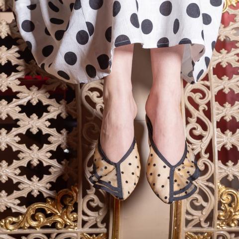 Josefinas Mule Carmen Dots 