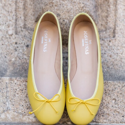 Josefinas Aurora Yellow High-Rise