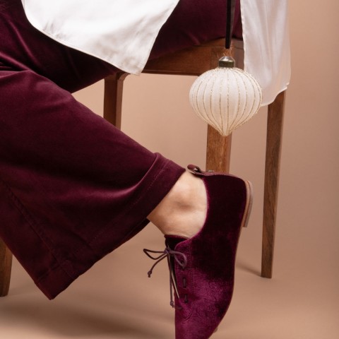 Josefinas Christmas Velvet Berry