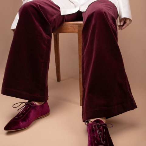 Josefinas Christmas Velvet Berry