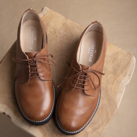 Josefinas Shibuya Lace-Up Brown