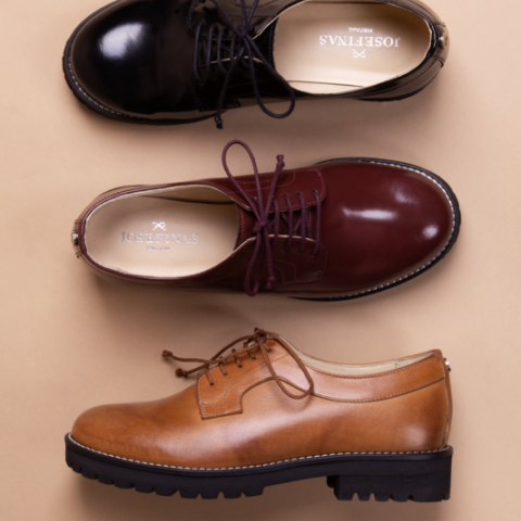 Josefinas Shibuya Lace-Up Brown