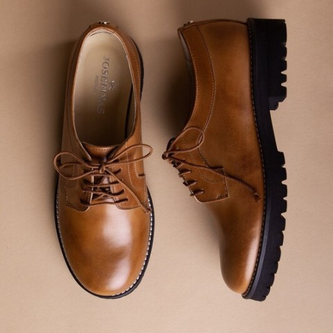 Josefinas Shibuya Lace-Up Brown