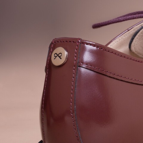 Josefinas Shibuya Lace-Up Burgundy