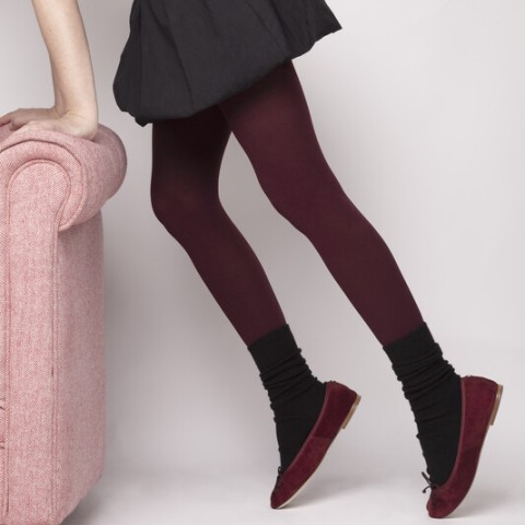 Josefinas Suede Burgundy