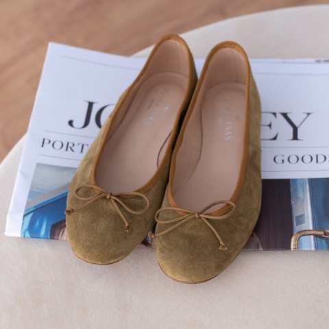 Josefinas Suede Green