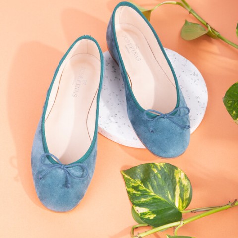  Josefinas Suede Teal