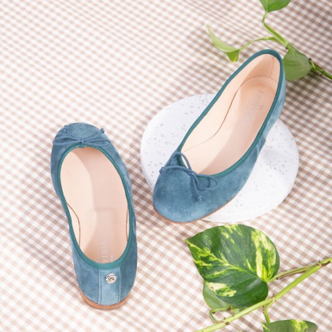  Josefinas Suede Teal