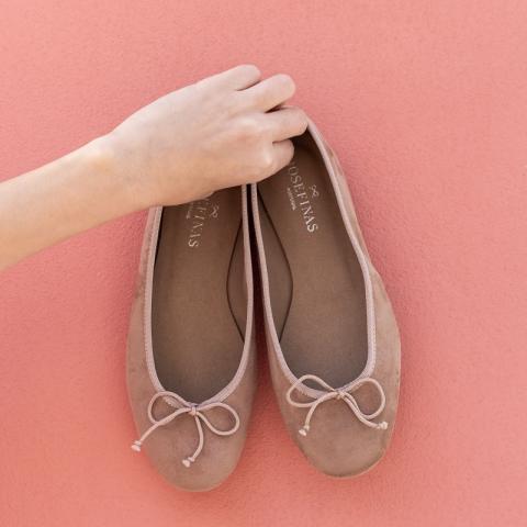 Josefinas Vegan Suede Beige