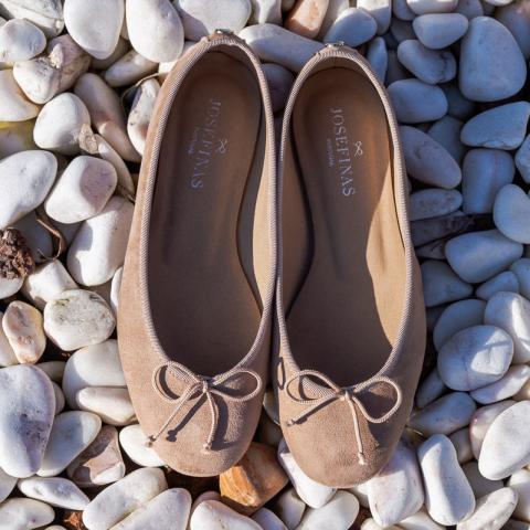 Josefinas Vegan Suede Beige