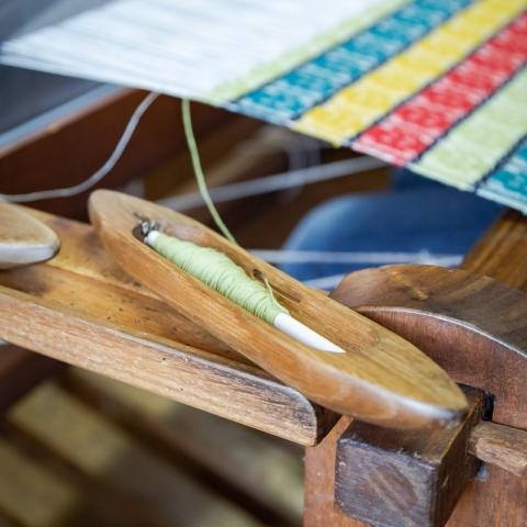 Josefinas weaving couture wildflowers