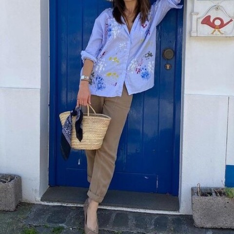 Josefinas Summer Beige High-Rise